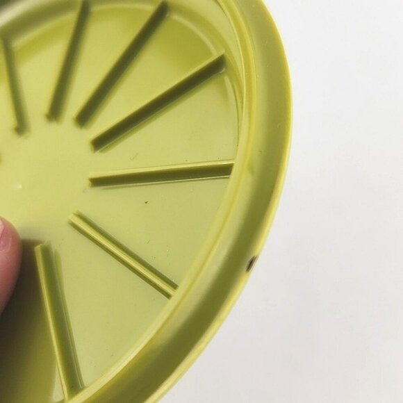 Tupperware Vintage Harvest Colours 4 Stackable Cups #1312  & Coasters #1313 - Picture 8 of 11